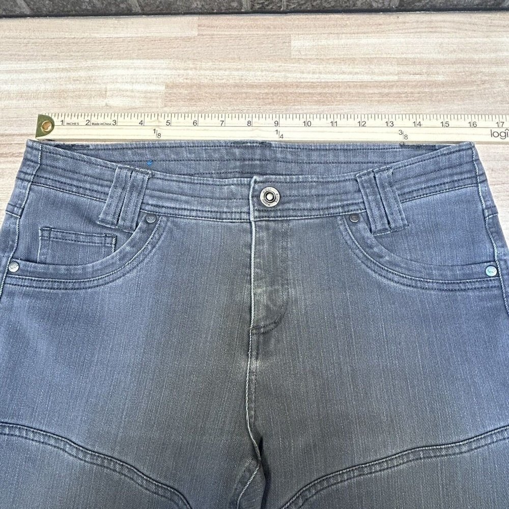 Kuhl Jeans Women Size 10 Reg Gray Skinny Pockets Hiking Stretch Denim Outdoor - Picture 4 of 16
